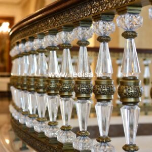 Stylish Steel Railing Design For Indian Homes No-34329