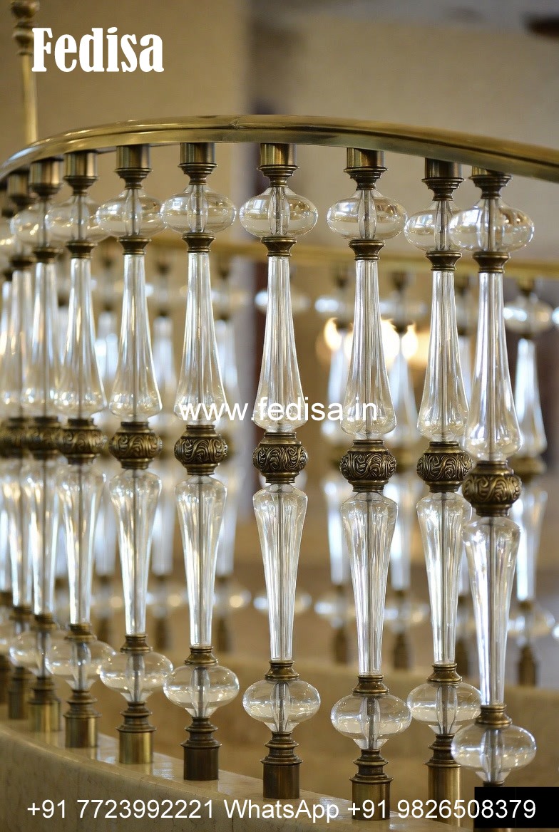 Stylish Steel And Glass Railing Design Ideas For Home No-34794