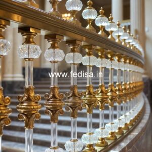 Stylish Railing Design For Duplex House India No-34824