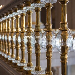 Modern Balcony Design With Stylish Railings India No-34828