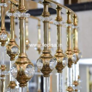 Modern Staircase Design With Railings No-34973