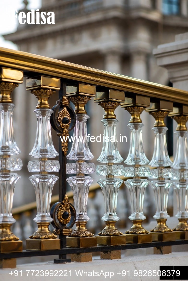 Elegant Exterior Balcony Railings For Homes No-35109