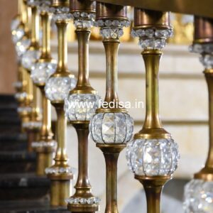 Stylish Balcony Railings For Indian Homes Exterior No-35115