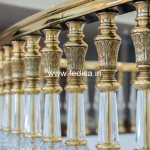 Modern Steel And Glass Railing Ideas For Balcony No-35118