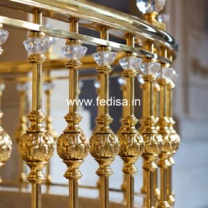 Modern Balcony Railing Ideas With Lighting Design No-35144