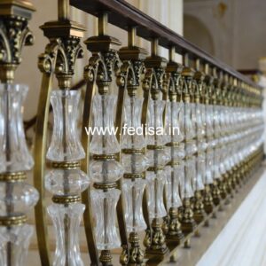 Wooden And Steel Railing Design Combination Ideas No-35336