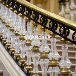 Modern Steel Balcony Railing Design India No-35684
