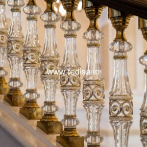Modern Balcony Design India With Railings No-35696