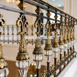 Modern Exterior Railing India Homes No-35724