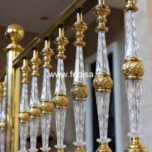 Latest Steel & Glass Railing Designs No-35785