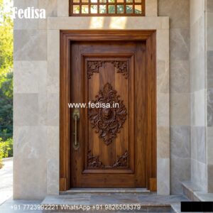 Villa Entrance Door Single Door Design No-034