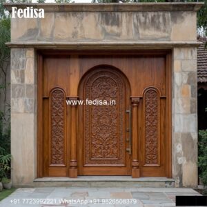 Elegant Double Door Classic Entry Design New Door Design No-041