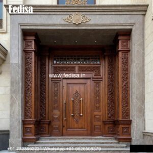 Handcrafted Wooden Door