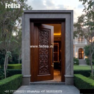 Double Door Classic Style Modern Main Door Design No-086