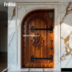 Solid Wood Classic Door Mica Door Design No-100