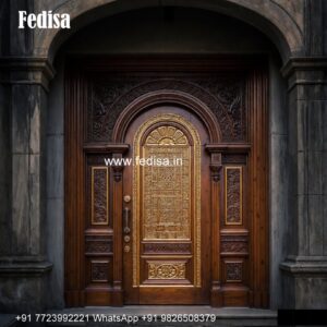 Elegant Double Door Classic Entry Design