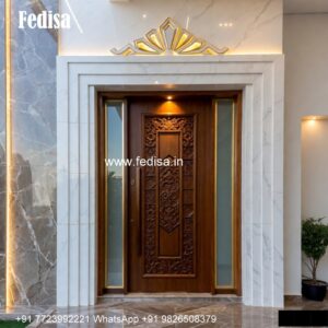 Colonial Style Door Washroom Door Design No-149