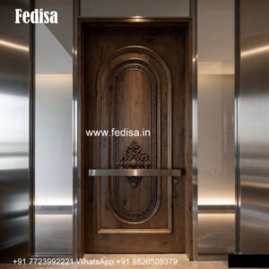 Elegant Double Door Classic Entry Design Door Border Design No-164