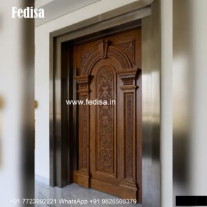 Traditional Carved Wooden Front Door Ideas Darvaje Ka Design No-243