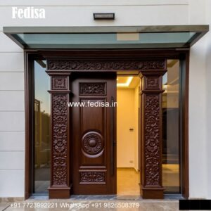 Vintage Wooden Door Living Room Door Design No-256