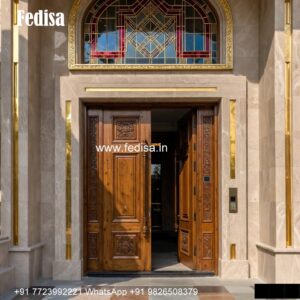 Handcrafted Wooden Door Flush Door Design 2026 No-268