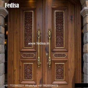 Villa Entrance Door Black Door Design No-280