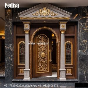 Bungalow Classic Door Design Two Door Design No-281