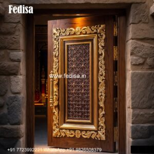 Carved Door Patterns Partition Door Design No-288