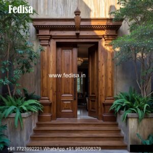 Handcrafted Wooden Door Darwaja Ka Dijain No-391