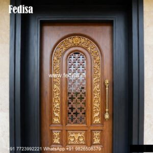 Panel Door Design Main Double Door Jali Design No-413