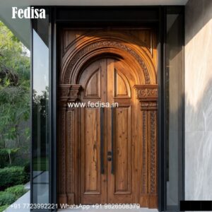 Double Door Classic Style Ss Door Design For Home No-414