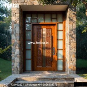 Vintage Wooden Door Designs For Houses Granite Chokhat Design No-450
