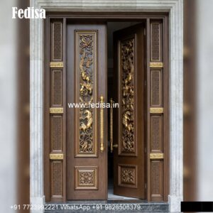 Classic Door Design Front Door Frame Design No-582