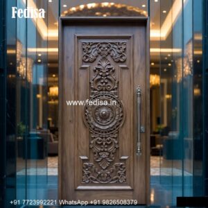 Hardwood Traditional Doors Modern Main Door Design 2026 No-597