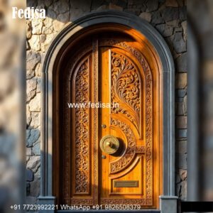 French Classic Doors Plywood Double Door Design No-726