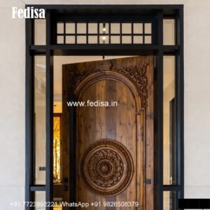 Bungalow Classic Door Design Folding Grill Gate Design No-732