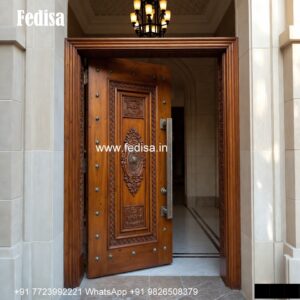 Decorative Wooden Doors Home Main Door Design In Wood No-740