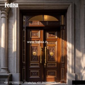 Heritage Door Design Aluminum Double Doors Designs No-754
