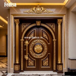 Wooden Carved Door Design Bedroom Door Design 2026 No-793