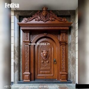 Rustic Classic Door New Home Door Design No-806