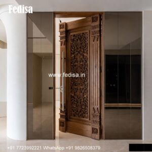 French Classic Doors Teak Double Door Design No-808