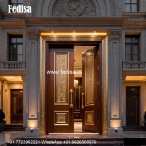 Villa Entrance Door Office Main Door Design No-813