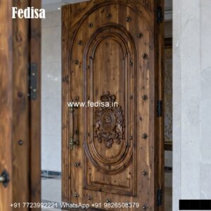 Hardwood Traditional Doors Bungalow Door Design No-884