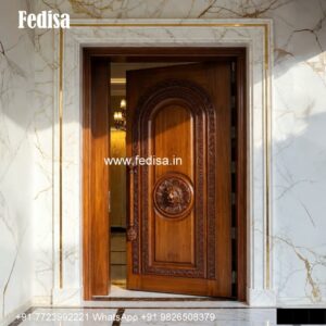 Decorative Wooden Doors Etching Glass Design For Door No-904