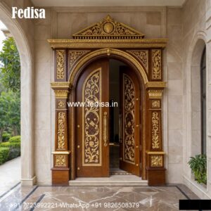 Luxury Classic Entrance Door Designs India Bungalow Main Door Design No-982