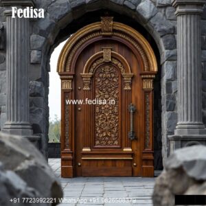 Double Door Classic Style Stylish Modern Bedroom Door Design No-988