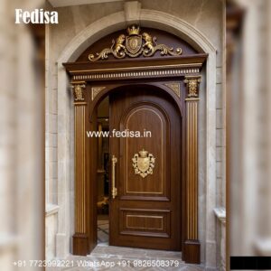 Handcrafted Wooden Door Dorjar Design No-1006