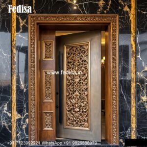 Main Door Classic Design Wooden Jali Gate Design No-1056