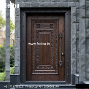 Front Entrance Classic Door Door Design For Main Gate No-1057