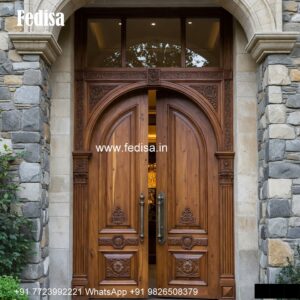 Vintage Wooden Door Designs For Houses Main Door Safety Grill Design No-1065